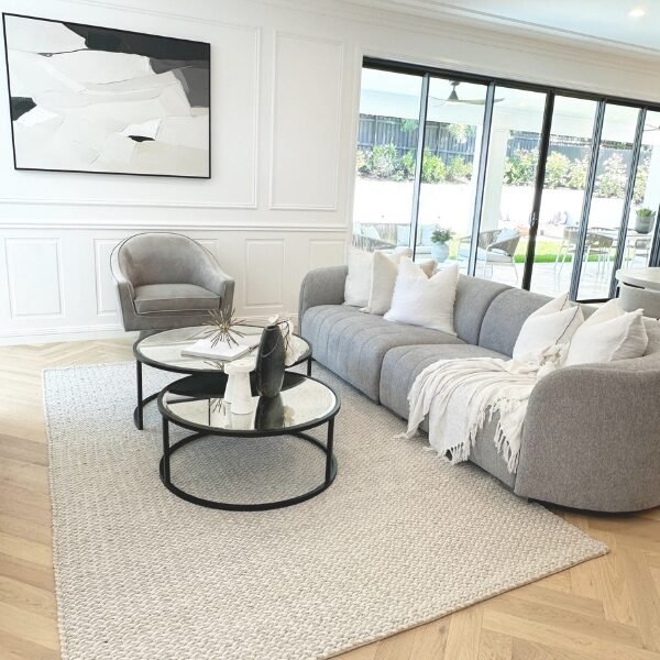 Modern farmhouse staging project