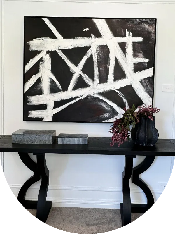 Luxury home staging project