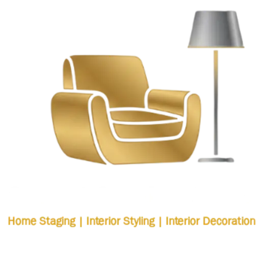 Home staging services, modern staged living room, Luxury home staging, professionally styled interior, Home staging Los Angeles, elegant property transformation